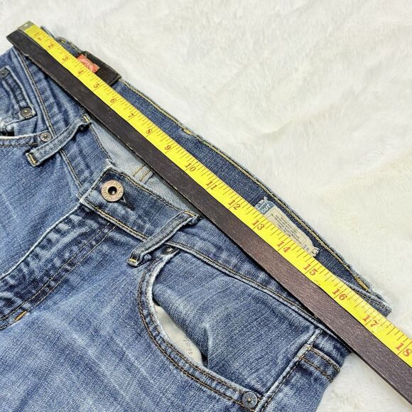 Gap 1969 Jeans Women Size 31/12L (34x33.5) Light Wash Denim Perfect Boot Stretch - Picture 5 of 16